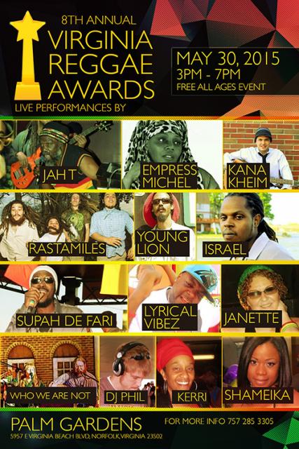 the 8th staging of the Virginia Reggae Awards